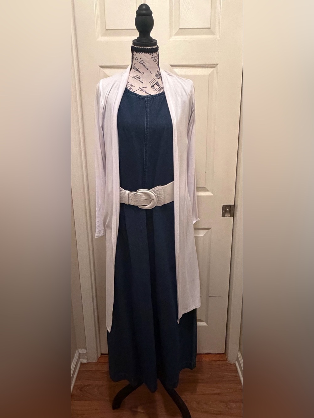 Dark Denim Maxi/Midi Dress